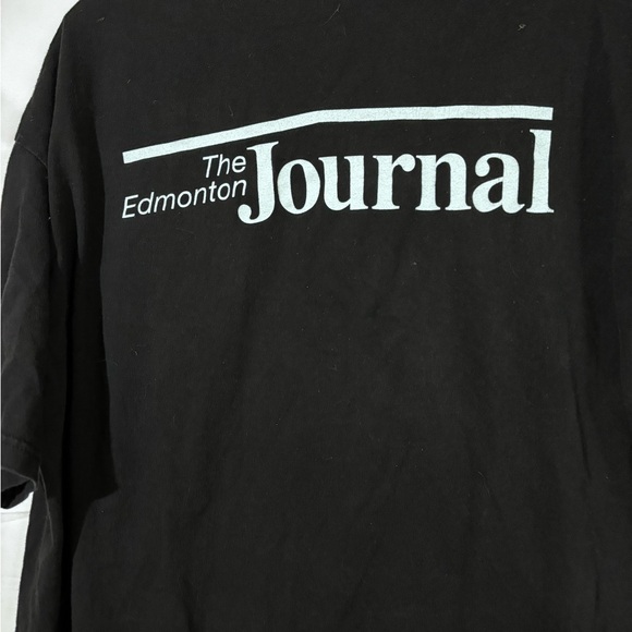 Vintage 1998 The Edmonton Journal Tshirt Hanes Heavyweight xl - Picture 8 of 8